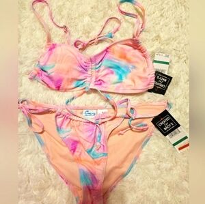 NWT Multicolor Bikini Set